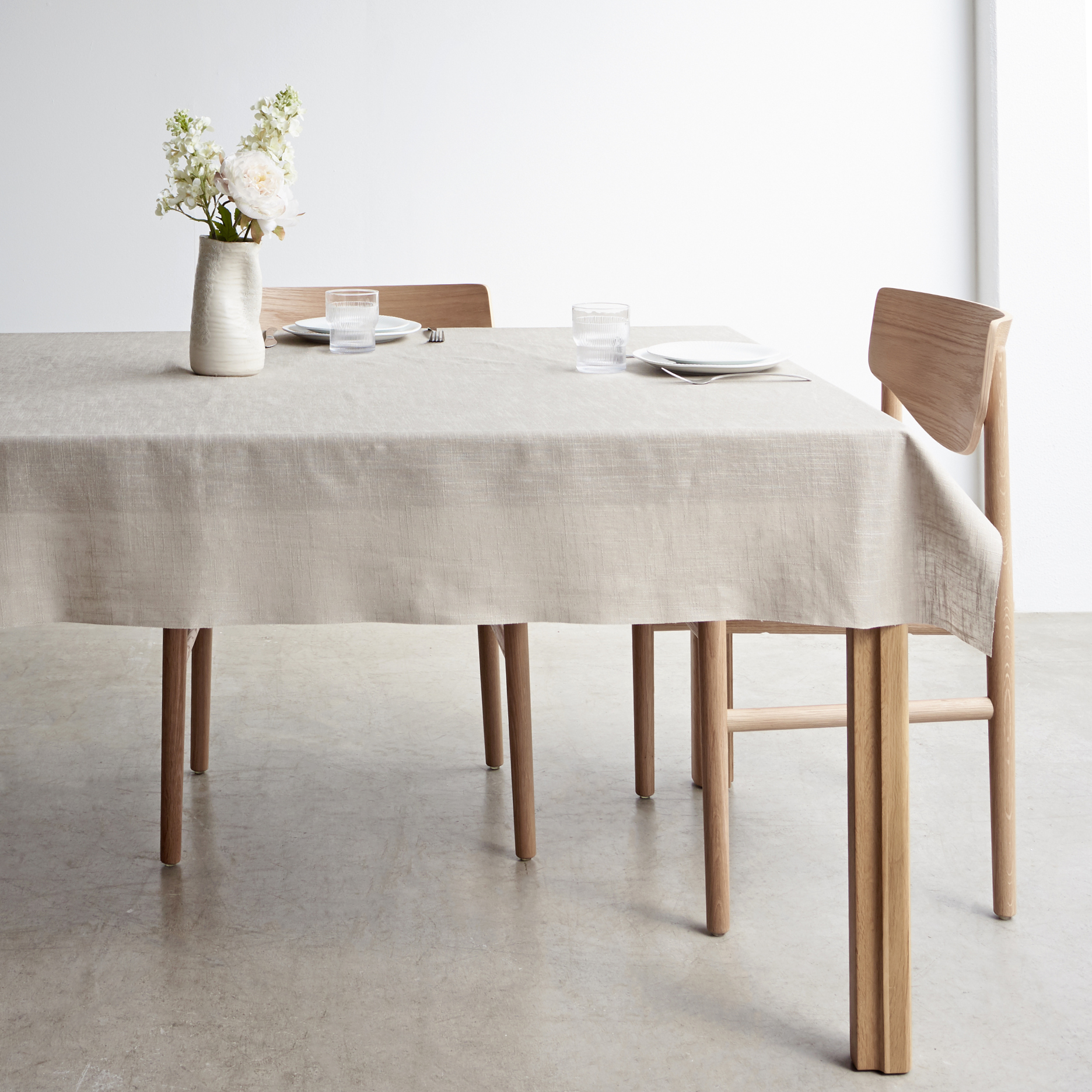Stone Linen Textiltischdecke